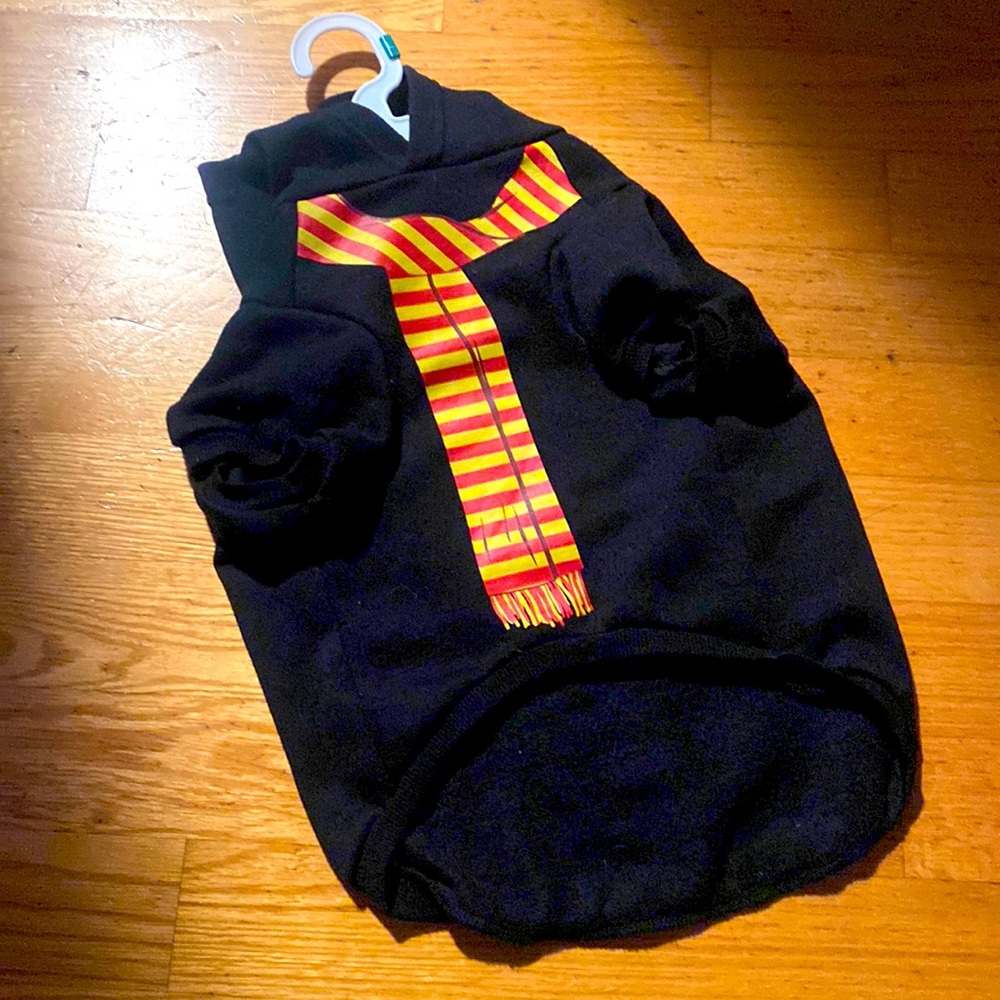 Gryffindor Dog Hoodie Size L